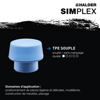                                             Box promo Me­nui­sier Maillet SIMPLEX, 50:40 TPE souple/superplastique et deux BESSEY GEARKLAMP
 IM0016801 Foto ArtGrp Zusatz fr
