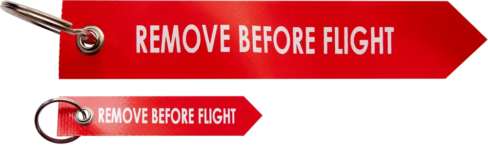 Flamme aéronautique : Devis sur Techni-Contact - Flamme REMOVE BEFORE FLIGHT