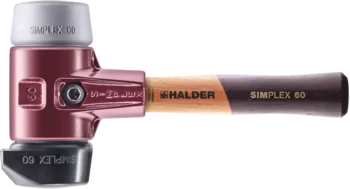                                             SIMPLEX soft-face mallet Rubber composition, with "Stand-Up" / TPE-mid; with cast iron housing and high-quality wooden handle
 IM0017556 Foto
